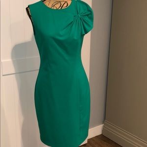 Calvin Klein Emerald green dress